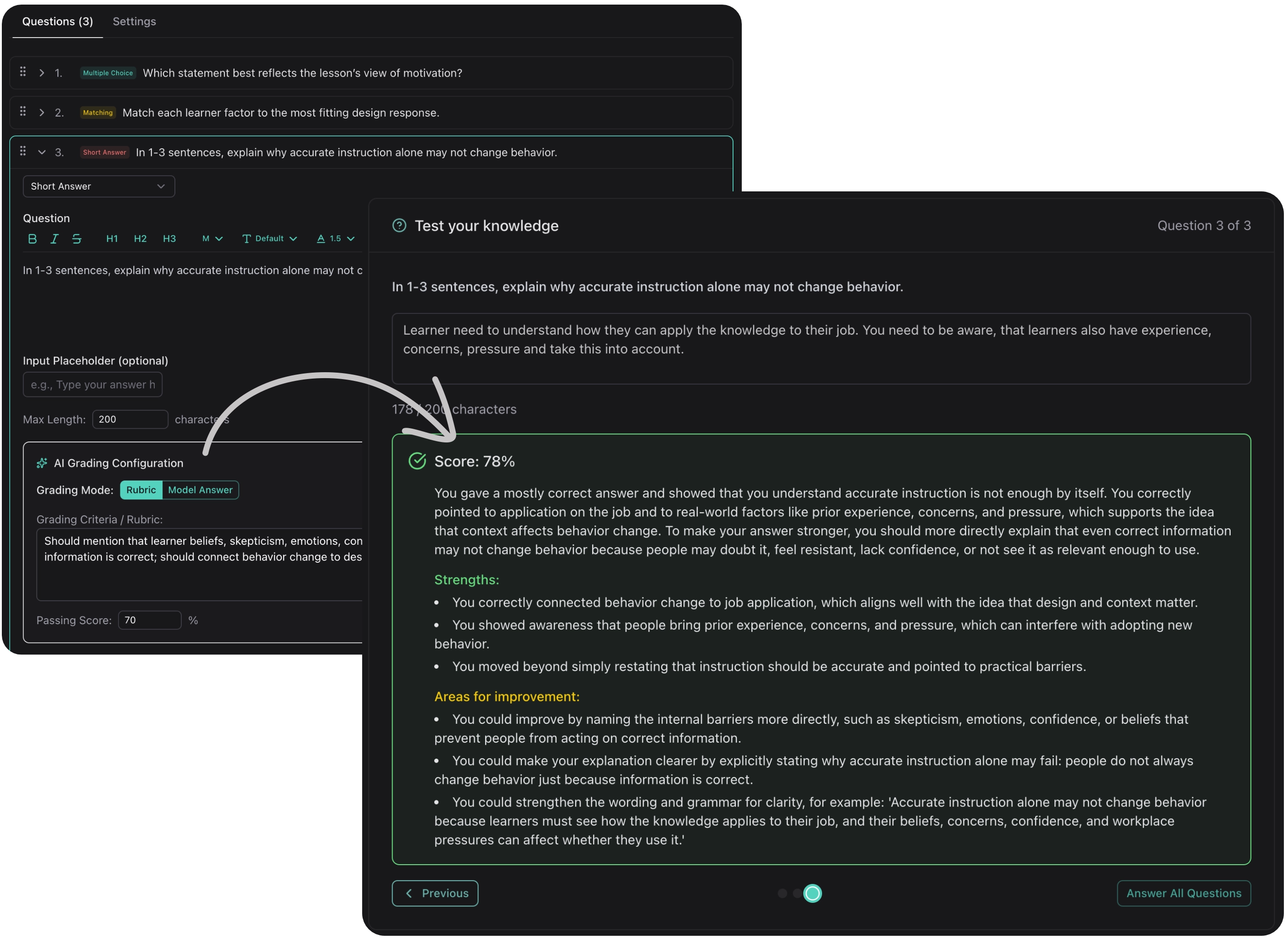 Feedback that scales