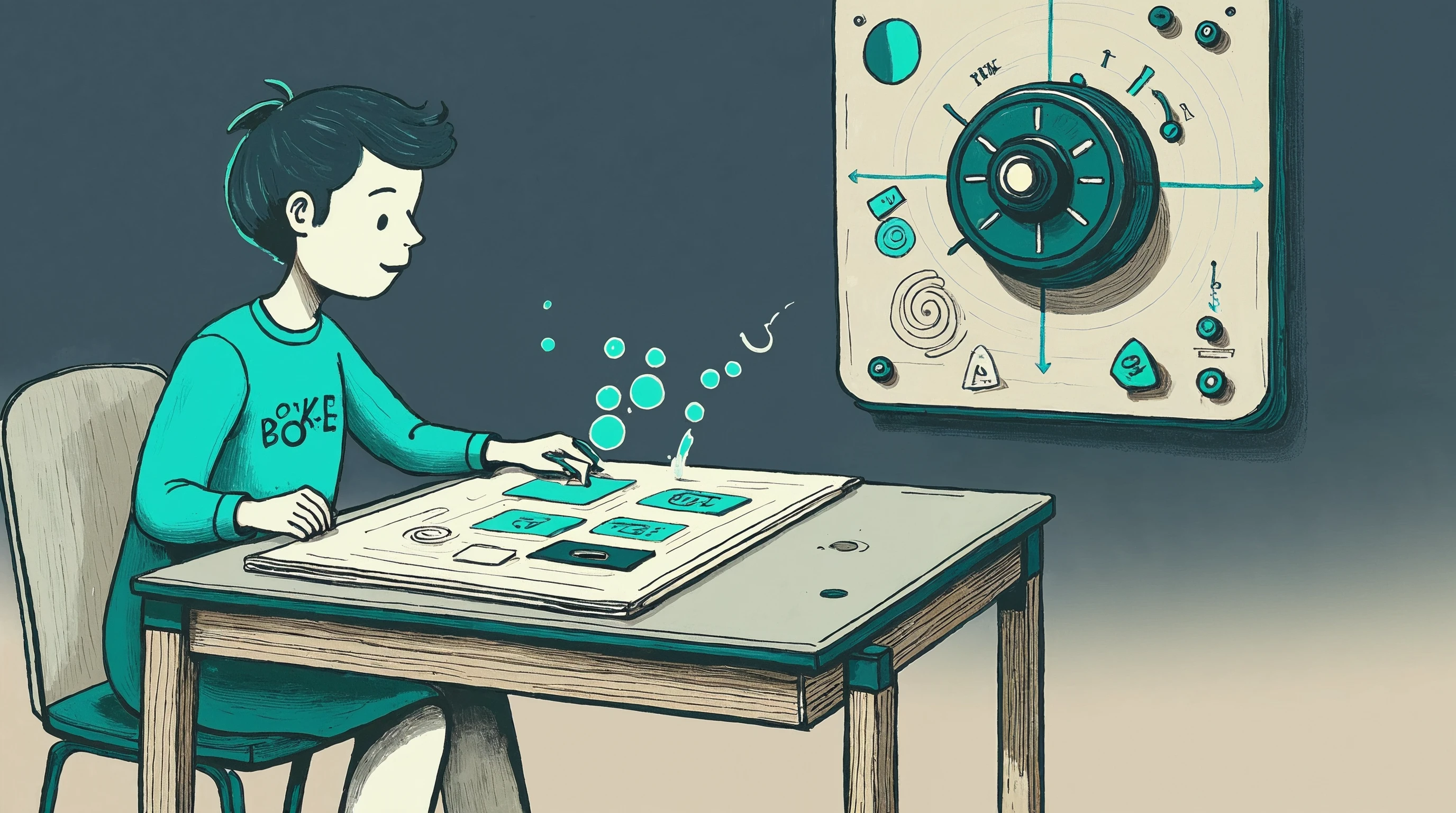 Building a course by hand, on purpose