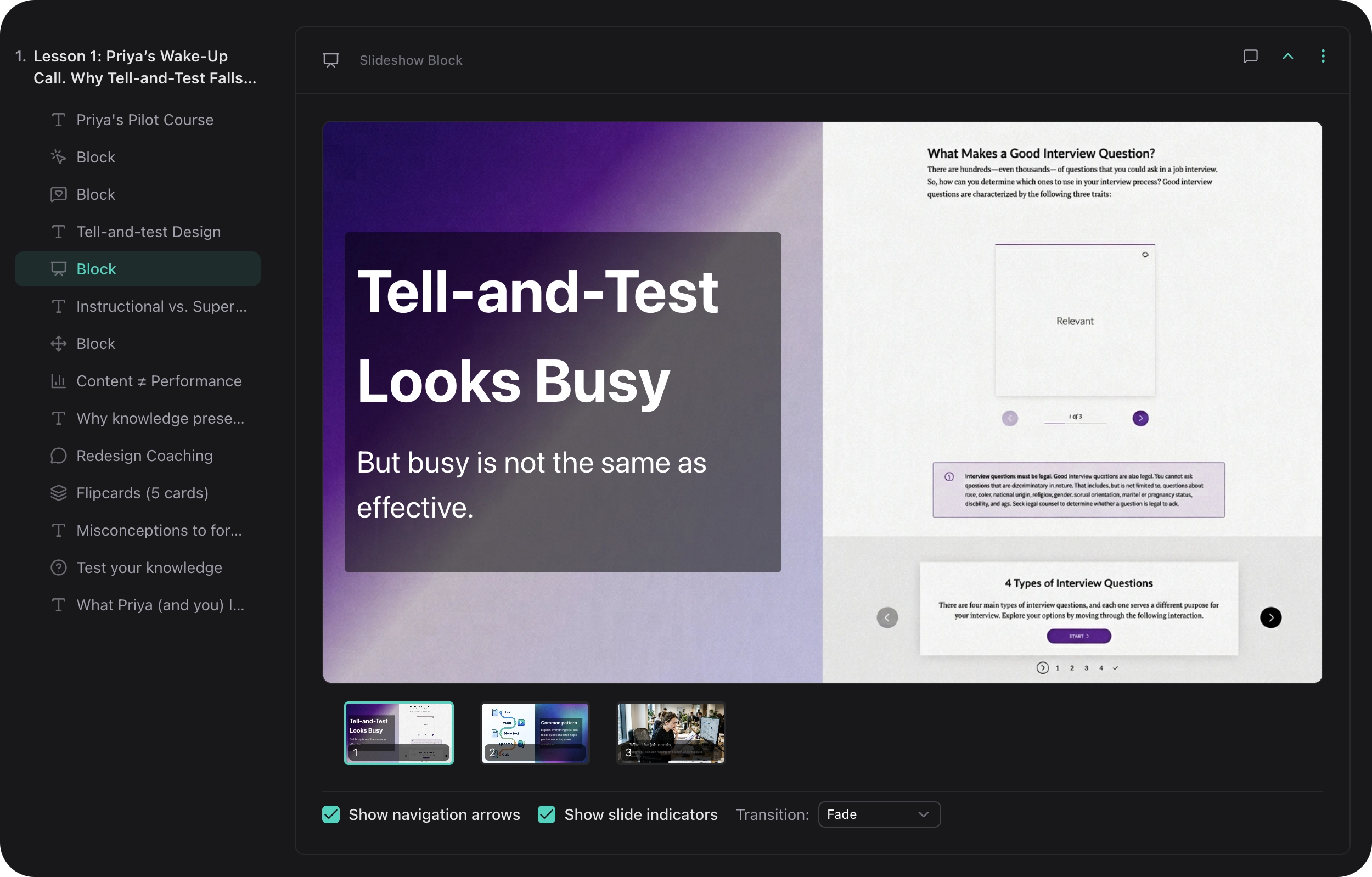 Generate Rich Lessons